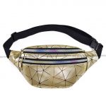 Banane femme sac - Doré