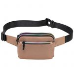 Banane simili cuir femme - Café
