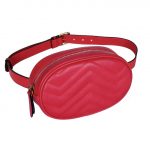 Petit sac ceinture femme - Rouge
