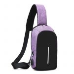 Sac a dos banane homme - Violet