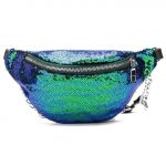Sac banane brillant - Vert