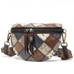 Sac banane carreaux