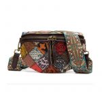 Sac banane carreaux - Multicolor
