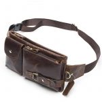 Sac banane cuir