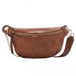 Sac banane de luxe femme - Marron