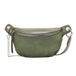Sac banane de luxe femme - Vert