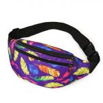 Sac banane design - Violet