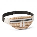 Sac banane femme paille - Kaki