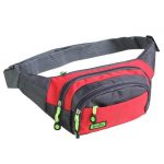 Sac banane femme randonnée - Rouge