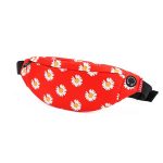 Sac banane femme tissu - Rouge