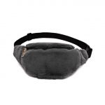 Sac banane fourrure - Gris