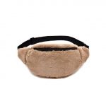 Sac banane fourrure - Marron