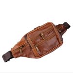 Sac banane homme en cuir