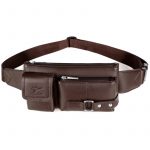 Sac banane homme luxe - Marron