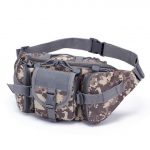 Sac banane homme militaire - Camouflage gris