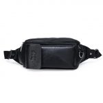 Sac banane homme vintage - Noir