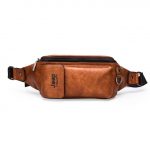 Sac banane homme vintage - Orange