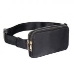 Sac banane rectangulaire femme - Noir