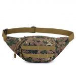 Sac banane rond - Camouflage marron