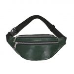 Sac banane simili cuir - Vert