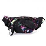 Sac banane tissu femme - Noir