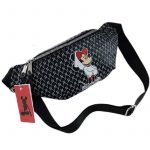 Sac banane vintage femme - Noir