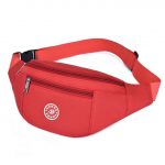 Sac banane vintage homme - Rouge