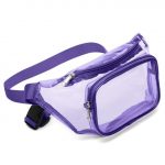 Sac transparent banane - Violet